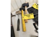 (3) RUBBER HAMMERS