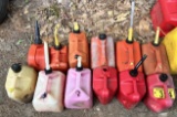 LOT: 12-SMALL FUEL CANS