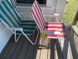 (2) LAWN CHAIRS