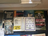 VINTAGE MANUALS & CAR BOOKS