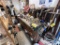 REMAINING CONTENTS ON BENCH & WALL: HAND TOOLS, MISCELLANEOUS PLUMBING PARTS, FASTENERS, COPPER