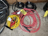 LOT OF 4-BOOSTER CABLES