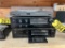 LOT: 2-NAKAMICHI TA-2A STEREO RECEIVER, PARASOUND TTB720 TURNTABLE, ASSORTED SPEAKERS