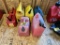 LOT OF 7-ASSORTED FUEL CANS