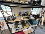 CONTENTS ON 1-SHELF: WOODWORKING TOOLS & MISC.