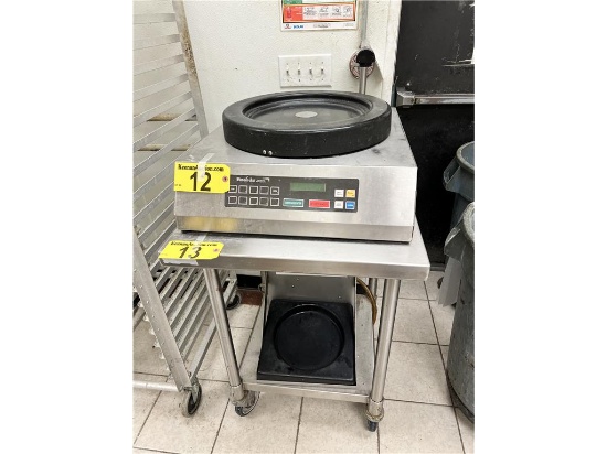 WUNDER-BAR SAUCE MACHINE, MODEL RSP-1-RTO-1-CW-CE, 2012, ( TABLE SOLD SEPARATELY SEE LOT 13)