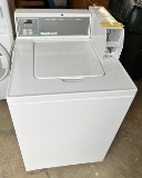 $BID PRICE X 3 - (3) HUEBSCH COMMERCIAL TOP LOAD WASHERS, COIN OPERATED