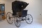 HUME CARRIAGE CO. DOCTOR'S PHAETON CARRIAGE WITH RAIN COVER, CIRCA 1890