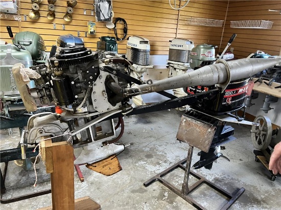 **ITEM IS LOCATED AT 624 MAIN RD., MILFORD MAINE** - OMC MODIFIED 50HP RACING OUTBOARD MOTOR