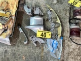 LOT OF ASSORTED OUTBOARD ENGINE PARTS