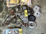 LOT OF ASSORTED OUTBOARD ENGINE PARTS