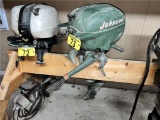 JOHNSON SEA HORSE 25 OUTBOARD MOTOR, MODEL RD-13, S/N: 964416