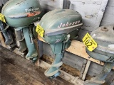 JOHNSON SEA HORSE 5.5HP OUTBOARD MOTOR, MODEL GD-12, S/N: 1176746