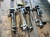 (4) VINTAGE EVINRUDE OUTBOARD MOTORS