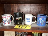 LOT OF 4-COLLECTIBLE MUGS