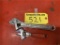 (2) SNAP-ON ADJUSTABLE WRENCHES, 7