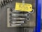 LOT: 5-PIECE BLUE-POINT RAYM OFFSET RATCHETING BOX WRENCH SET