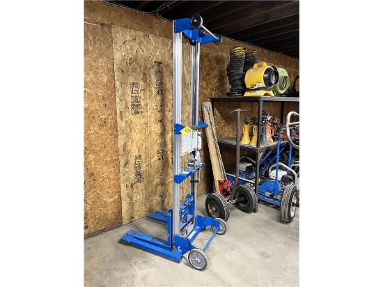 2016 GENIE GL-12 12' MANUAL LIFT, 22.5" FORKS, 20" FRAME, S/N: GL16-80113