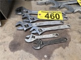 (6) ADJUSTABLE WRENCHES: 6