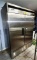 ATOSA MODEL MBF8503GR 2-DOOR STAINLESS STEEL FREEZER ON CASTERS, 53