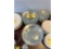 LOT: 56-ASSORTED GLASS PLATES: (39) 10.5