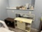 LOT OF ASSORTED CLEANING SUPPLIES, HYGIENE SUPPLIES, STORAGE CABINETS & MIRROR
