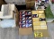 LOT OF ASSORTED VINYL GLOVES & FACE MASKS