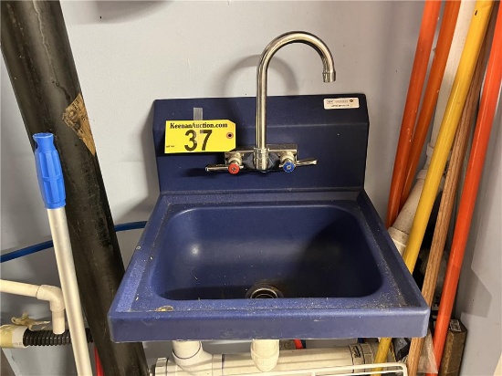 BK RESOURCES MODEL APHS-W1410-2B HAND SINK WITH 6" BACK SPLASH