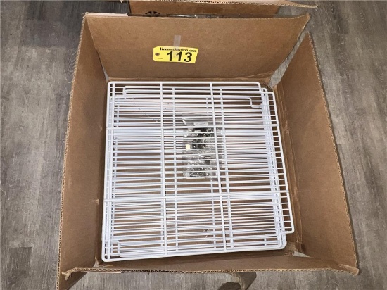 LOT OF 6-ASSORTED APPLIANCE SHELVES