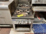 ATOSA 2-BURNER, LP GAS, POT STOVE