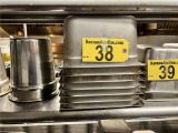 $BID PRICE X 7 - (7) THUNDER GROUP STPA8126 STAINLESS STEEL INSERTS, 9.5