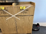 WASTE RECEPTACLE & TRAY STAND