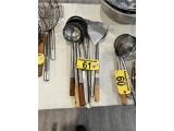 LOT: 8-WOK STRAINERS