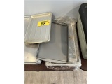 LOT: 5-ASSORTED SIZE SHEET PANS