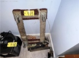 LOT: 4-WHEEL DOLLY, MISCELLANEOUS CASTERS