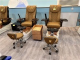 (2) GULFSTREAM AMPRO WHIRLPOOL PEDICURE SPA CHAIRS