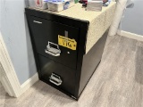 2-DRAWER LOCKING FIREPROOF SAFE WITH KEY
