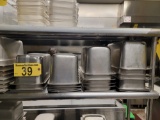 $BID PRICE X 16 - (16) STAINLESS STEEL INSERTS, 6.25