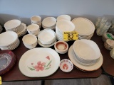 LOT: 54-ASSORTED BOWLS & SERVING PLATES