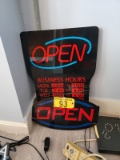 LOT: 2-LED OPEN SIGNS