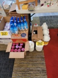 LOT: ASSORTED CLEANING SUPPLIES & DETANGLING SOLUTION