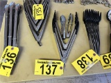 (5) ASSORTED SIZE LOCKING TONGS