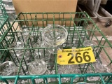 (42) SORBET GLASSES WITH RACKS