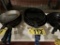 FLR 2: $BID PRICE X 5 - (5) ALUMINUM FRY PANS