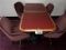 FLR 3: $BID PRICE X QUANTITY: (6) 3-PIECE COCKTAIL TABLE SETS, 30 X 30 TABLES