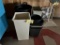 FLR 1: LOT OF ASSORTED WASTE BINS