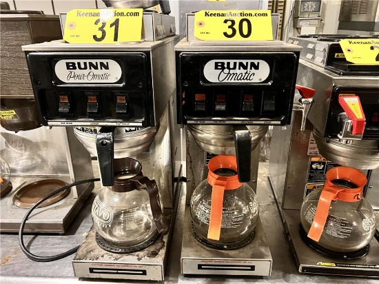 FLR 2: BUNN STF-15 3-BURNER  COFFEE MAKER