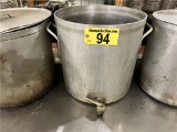 FLR 2: APPROX. 80-QT. ALUMINUM STOCK POT