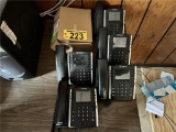 FLR 2: $BID PRICE X QUANTITY: (6) POLYCOM VVX-411 DESK PHONES