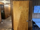 FLR 2: LOT OF 9-SOLID CORE FIRE RATED WOOD DOORS